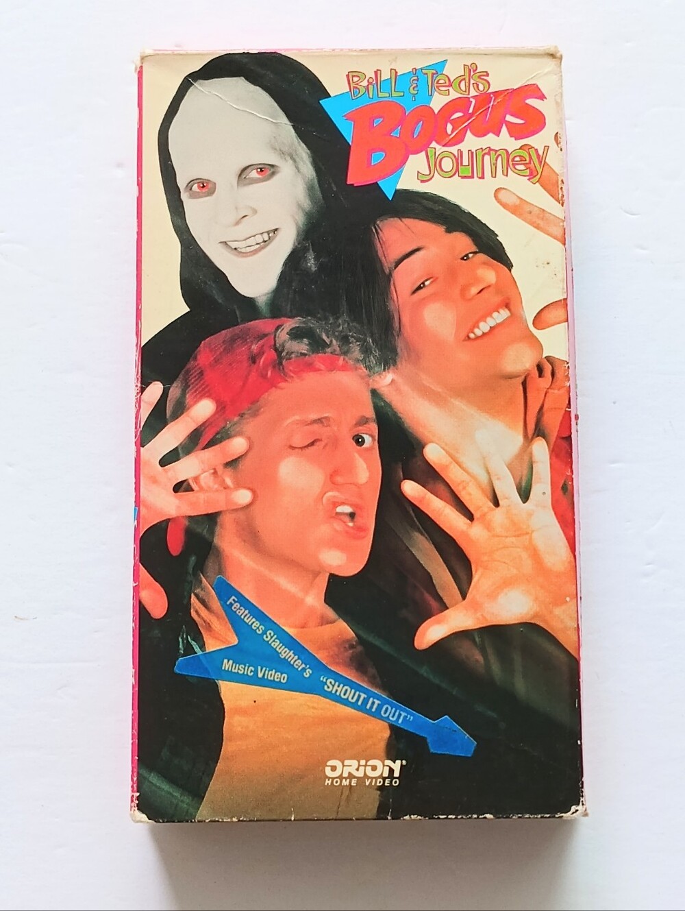 VTG 1991 Bill and Teds Bogus Journey VHS Tape Orion Home Video Keanu Reeves